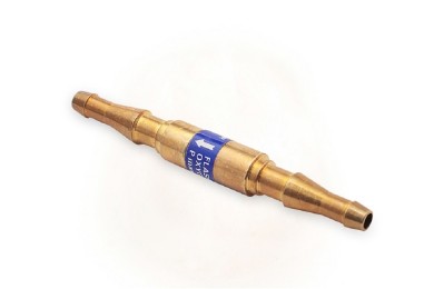 Клапан обратный 3П-3К / кислород / на соединение шланга / ёлочка - ёлочка фото №741021