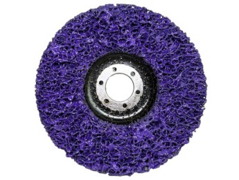Круг зачистной GTOOL CD 125х15х22,2мм фиолетовый фото №738490