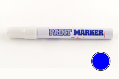 Маркер-краска (4 мм) MunHwa РМ-02 синяя фото №737787