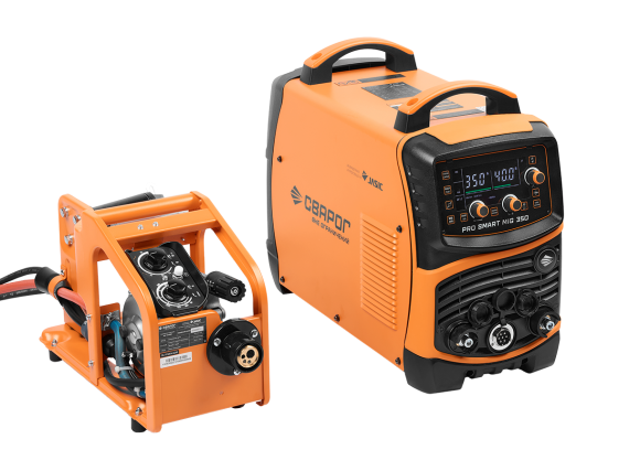 Аппарат сварочный полуавтомат PRO SMART MIG 350 (N216S) фото №2234397