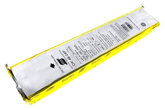 Электроды ОК 48.04Р d 3.2х350 мм ESAB (1.8кг) VacPac фото №3883734
