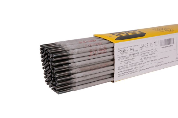 Электроды УОНИИ-13/45 d 4.0х450 мм ESAB (6 кг) фото №3886353