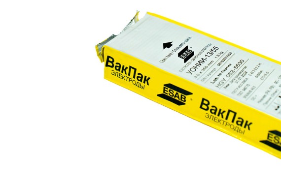 Электроды УОНИИ-13/55 d 3.0х350 мм ESAB (1.8 кг) VacPac фото №3883758