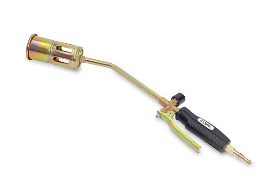 Горелка газовоздушная ГВ-400-Р / турбостакан 50мм / L=400 мм рычажная фото №3886712