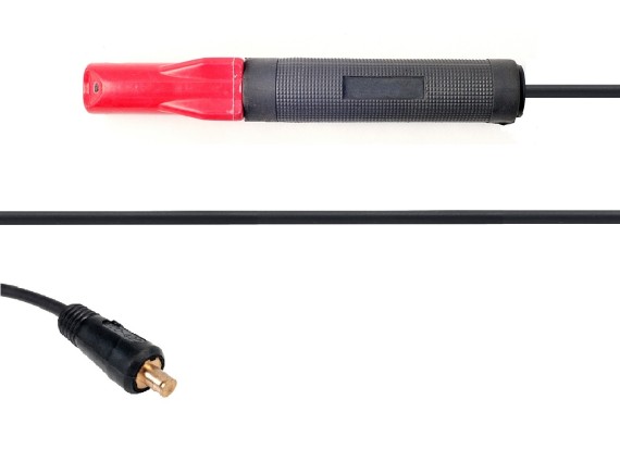 Кабель сварочный 2,5 м / 10-25 мм / 1х25 / электрододержатель HANDY STYLE 300 A фото №3880168