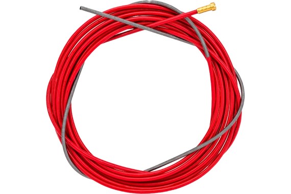 Канал направляющий стальной / d 1.0-1.2 мм / красный / 5.5 м URANAMI фото №3883031