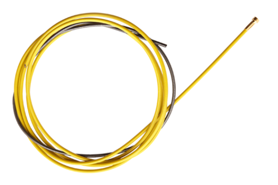 Канал направляющий стальной / d 1.2-1.6 мм / желтый / 3.5 м / IIC0550 / СВАРОГ фото №3885955