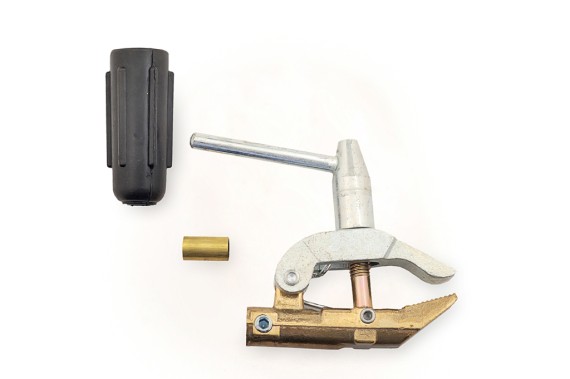 Клемма заземления КРС - 11 600A латунь фото №968345