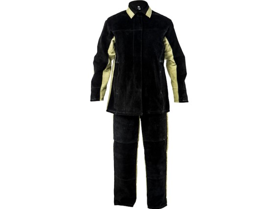 Костюм сварщика комбинированный со спилком утепл (2.1 м.кв) 112-116/170-176 фото №3881907