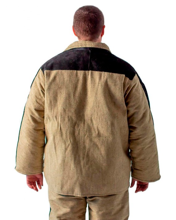 Костюм сварщика комбинированный со спилком утепл (2.1 м.кв) 112-116/182-188 фото №3879510