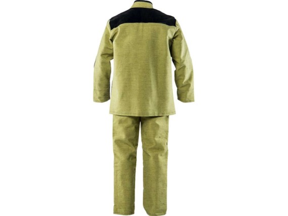 Костюм сварщика комбинированный со спилком утепл (2.1 м.кв) 120-124/170-176 фото №3881912