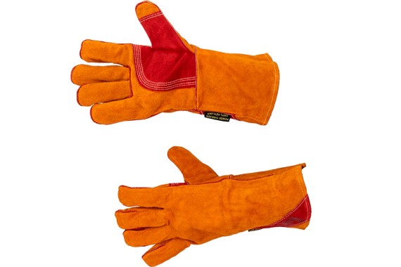 Краги спилковые пятипалые KPC с подкладкой 2Hands (Siberia) 10.5 р-р (1476) фото №4091270