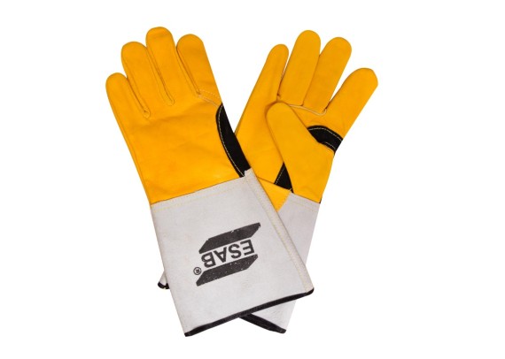 Краги спилковые пятипалые TIG Gauntlet Professional (ESAB) фото №3887212