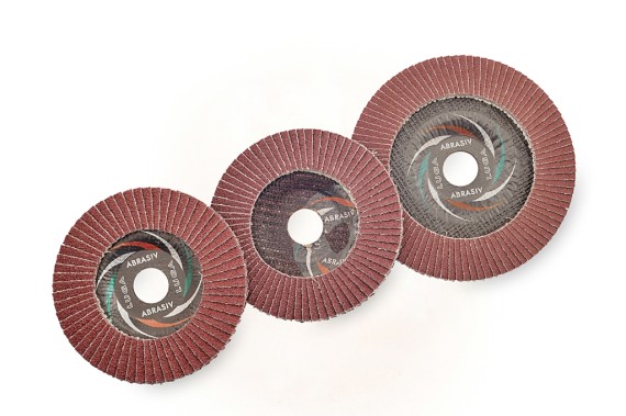 Круг лепестковый торцевой 125х22 / А120 фото №3882477