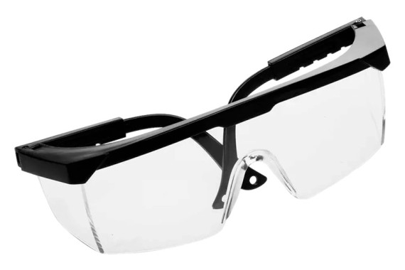 Очки защитные JL-D016 прозрачные с дужками фото №3886716