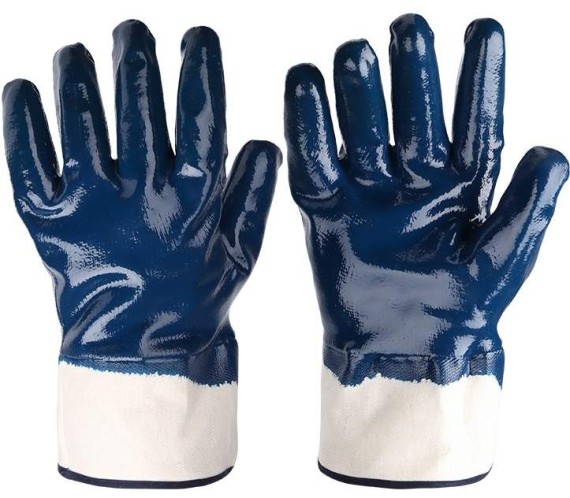 Перчатки нитрил.люкс манжет крага, полн.покр. фото №3879784