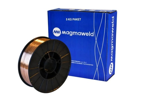 Проволока омедненная (MG 2) d 0.8 мм ER70S-6 / D200 (5 кг) фото №3887556