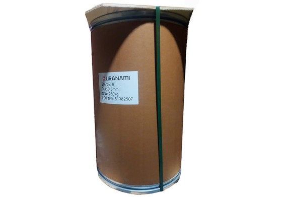 Проволока омедненная URANAMI d 0.8 мм ER70S-6 (250 кг) фото №3883425