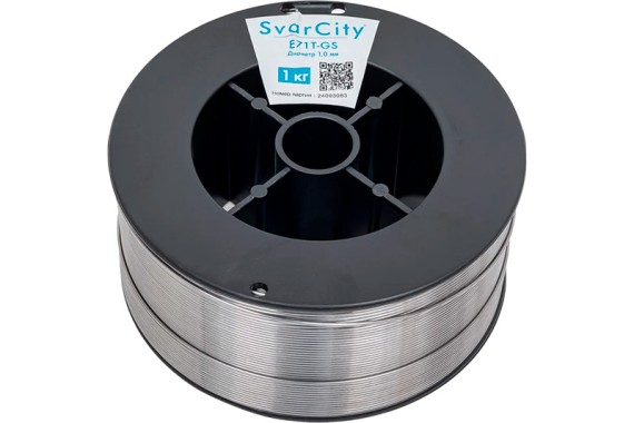 Проволока порошковая (SvarCity) d 1.0 мм E71T-GS (1 кг) фото №3882844