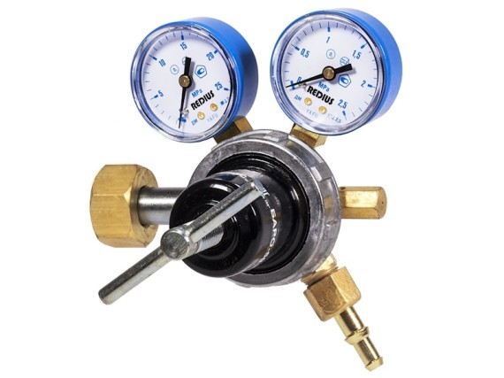 Редуктор аргоновый БАРО-50-4 в коробке (Redius) фото №3887213