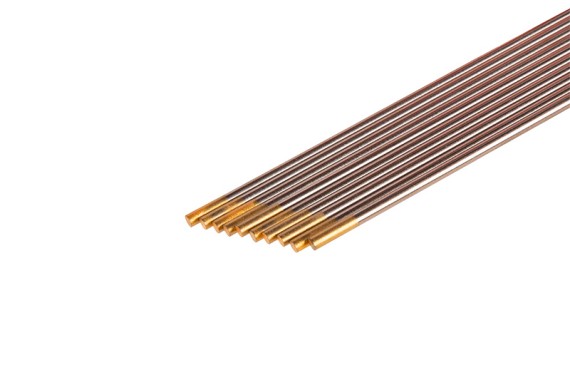 Вольфрамовый электрод Tungsten WL15 1,6x175 мм Gold Plus ESAB фото №3881709