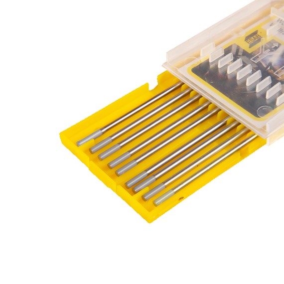 Вольфрамовый электрод WC-20 d 2,4 мм (L=175 мм) Tungsten ESAB (10) фото №3881700