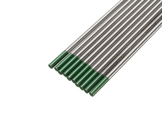 Вольфрамовый электрод WP d 2.4 мм (L=175 мм) зеленый фото №3885492