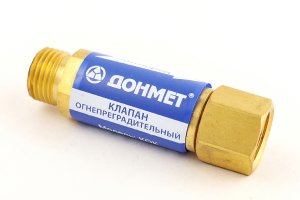 Клапан огнепреградительный КОK М16х1,5LH / кислород / на резак /950.000.02/ (Донмет)