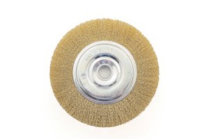 Корщетка д/УШМ d200мм (СИБРТЕХ) (диск) / витая проволка
