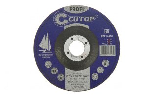 Круг зачистной 125х6.0х22 / CUTOP
