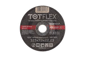 Круг зачистной 125х7.0х22 / TOTFLEX