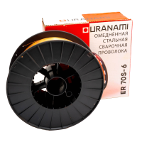 Проволока омедненная URANAMI d 1.6 мм ER70S-6 (15 кг)