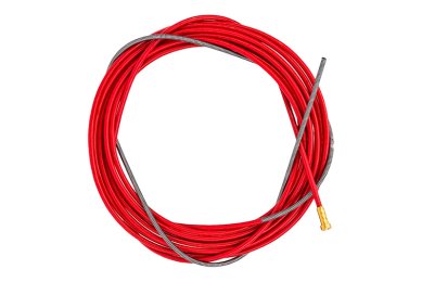 Канал направляющий стальной / d 1.0-1.2 мм / красный / 5.5 м URANAMI фото №4363286