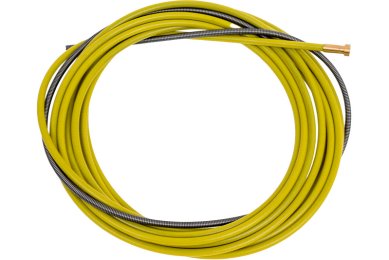 Канал направляющий стальной / d 1.2-1.6 мм / желтый / 5.5 м URANAMI фото №4363290