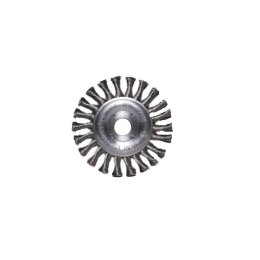 Корщетка д/УШМ d125мм/ 22мм, (диск), крученая фото №4359904