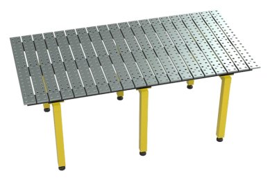Стол сварочный c модульной системой из наборных пластин без азотирования фото №4368926