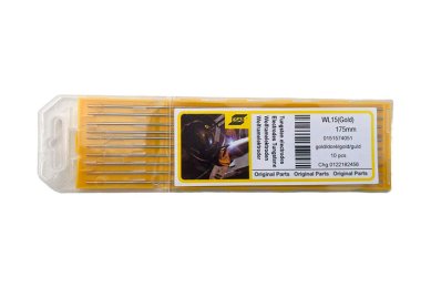 Вольфрамовый электрод Tungsten WL15 1,0x175 мм Gold Plus ESAB фото №4361819