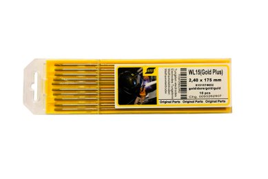 Вольфрамовый электрод Tungsten WL15 2,4x150 мм Gold Plus ESAB фото №4361829