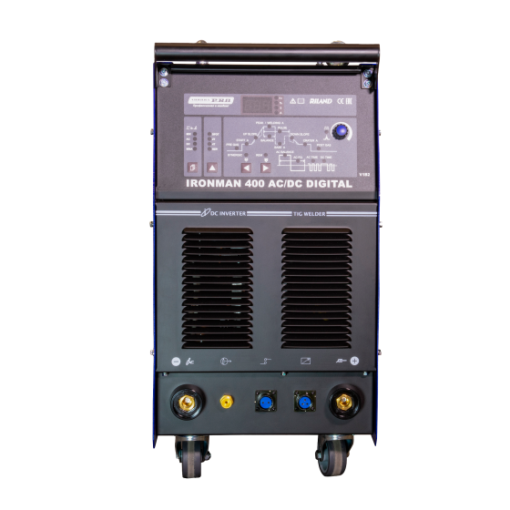 Аппарат аргонодуговой сварки индустр. IRONMAN 400 AC/DC DIGITAL (TIG + MMA) (AURORA) фото №4369634