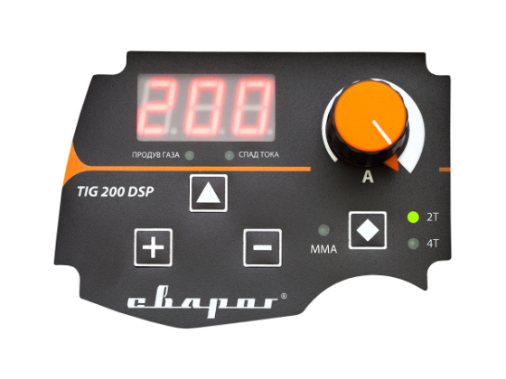 Аппарат аргонодуговой сварки "PRO TIG 200 DSP" / W207 / СВАРОГ / NAKS фото №4362427