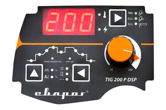 Аппарат аргонодуговой сварки "PRO TIG 200 P DSP" / W212 / СВАРОГ / NAKS фото №4366763