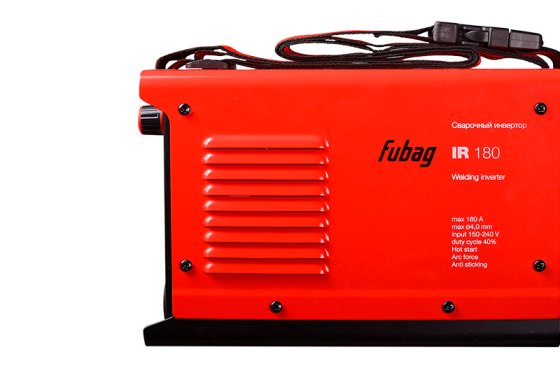 Аппарат сварочный инверторный "IR 180" (Fubag) 230 В фото №4367043