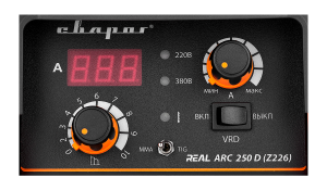 Аппарат сварочный инверторный "REAL ARC 250 D" / Z226 / СВАРОГ
