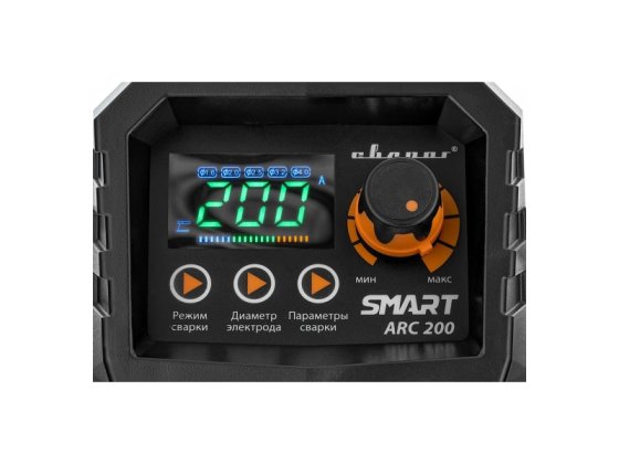 Аппарат сварочный инверторный "REAL SMART ARC 200" / Z28303 / СВАРОГ фото №4361337