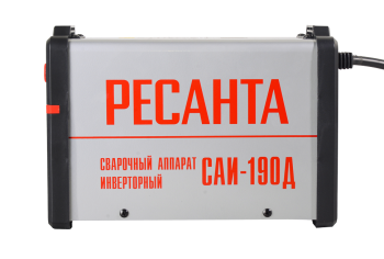 Аппарат сварочный инверторный САИ 190Д Ресанта фото №4359566