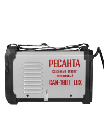Аппарат сварочный инверторный САИ 190Т LUX Ресанта фото №4365820