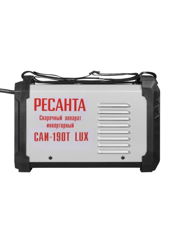 Аппарат сварочный инверторный САИ 190Т LUX Ресанта фото №4365822