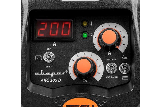 Аппарат сварочный инверторный "TECH ARC 205 В" / Z203 / СВАРОГ / NAKS фото №4364337