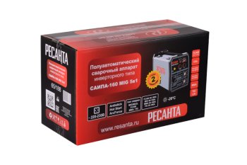 Аппарат сварочный полуавтомат САИПА-160 (MIG/MAG) 5в1 Ресанта фото №4363255
