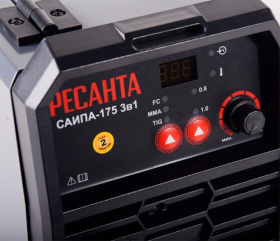 Аппарат сварочный полуавтомат САИПА-175 (MIG/MAG) 3в1 Ресанта (Р) фото №4363453